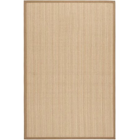 Safavieh Natural Fiber Power Loomed Small Rectangle Rug- Tan - Tan- 3 x 5 ft. NF442D-3
